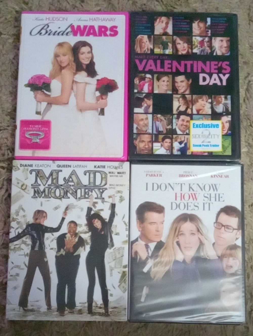 4 New DVDs